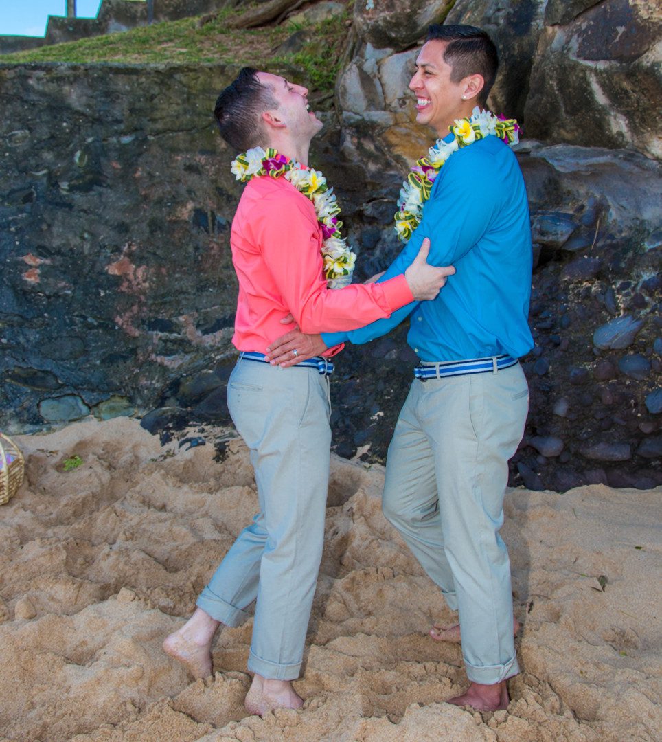 Gay Maui Wedding photos