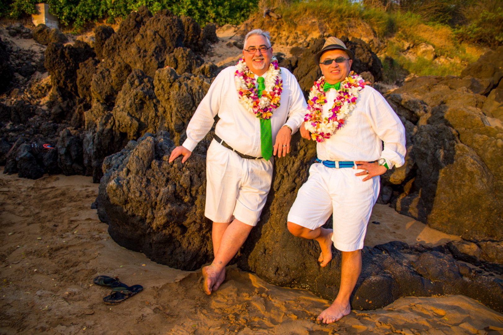 Gay Maui Wedding Photography during sunset, Gay Maui Wedding Photography