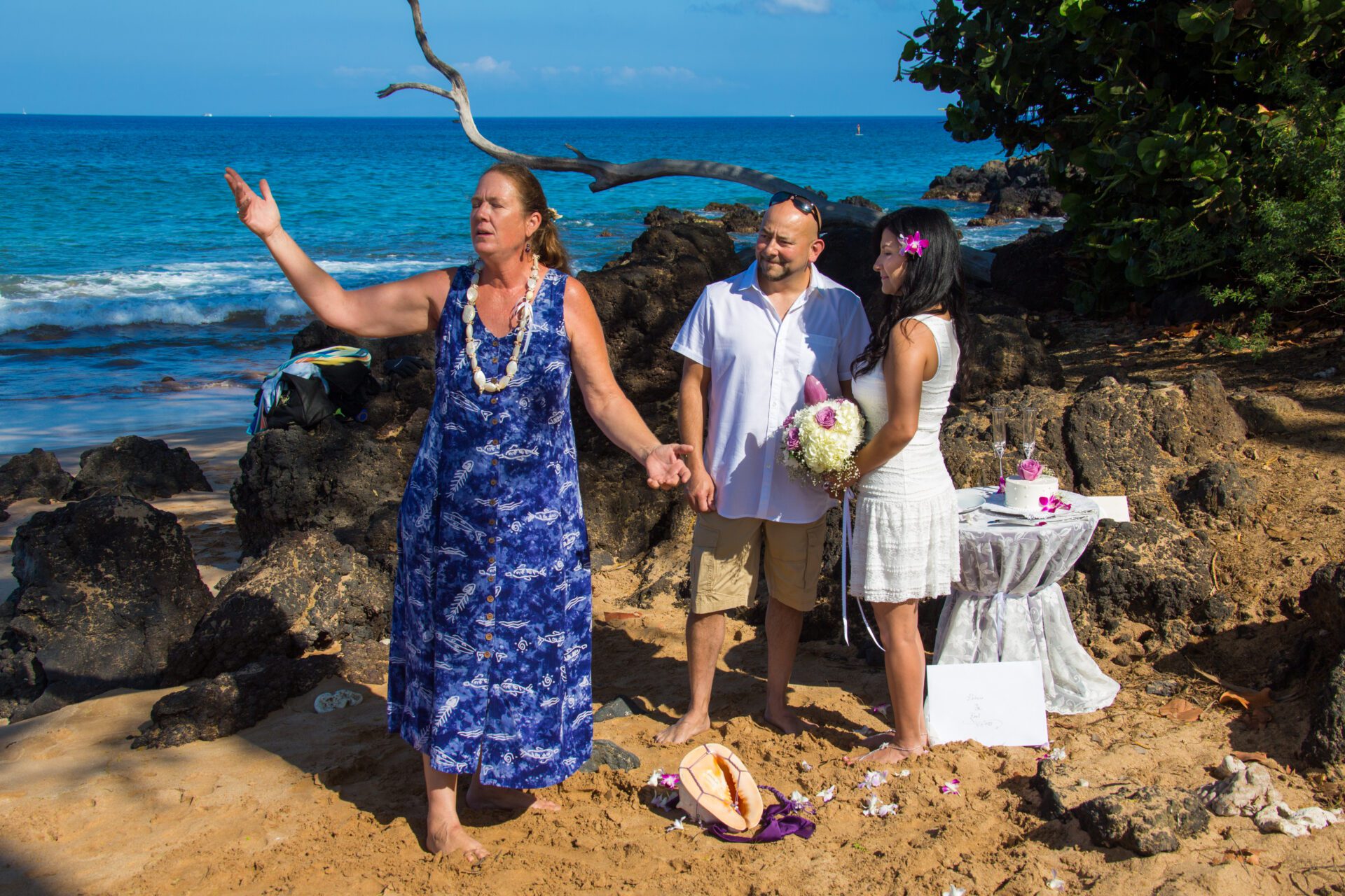 Maui Beach Wedding in Hawaii