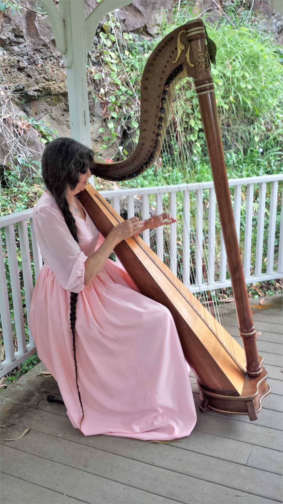 A Musician Playing Ginny Harp So Well