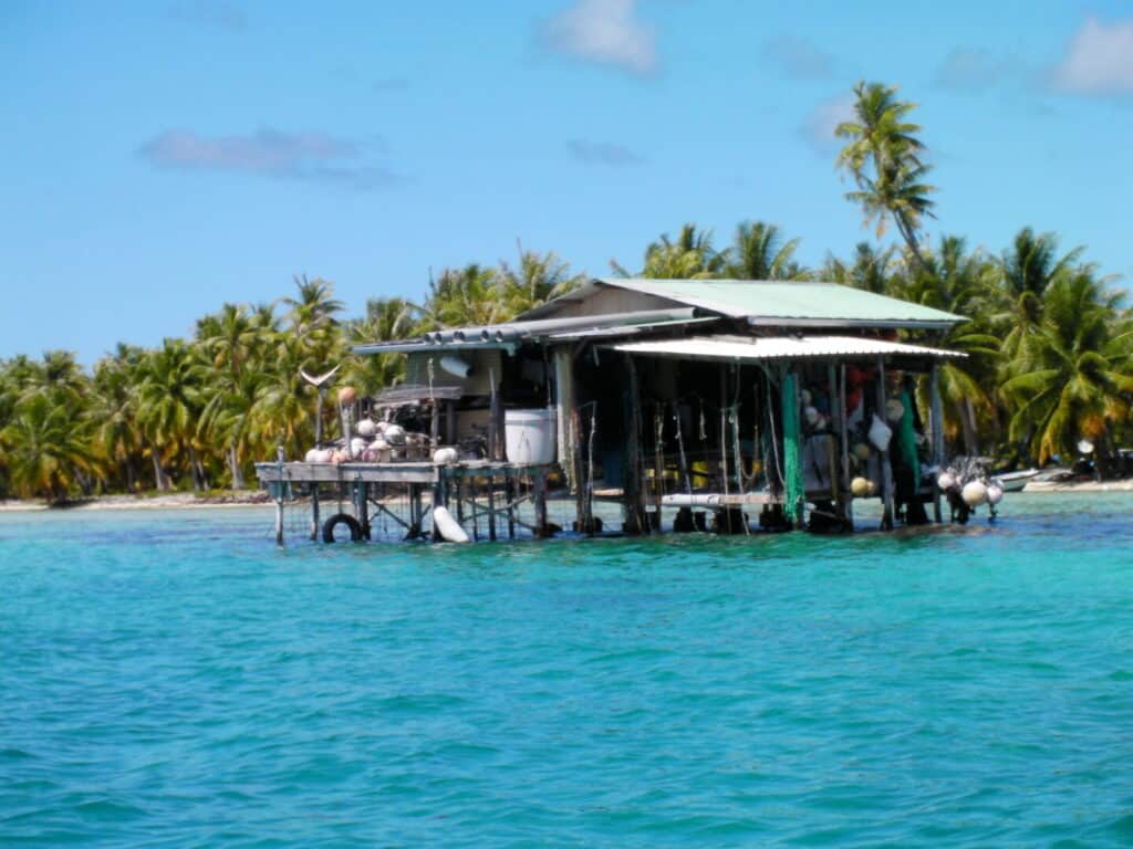 House on the water in HI