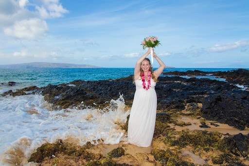 Individual model photo package Maui Marrying Man. Maui Beach Weddings